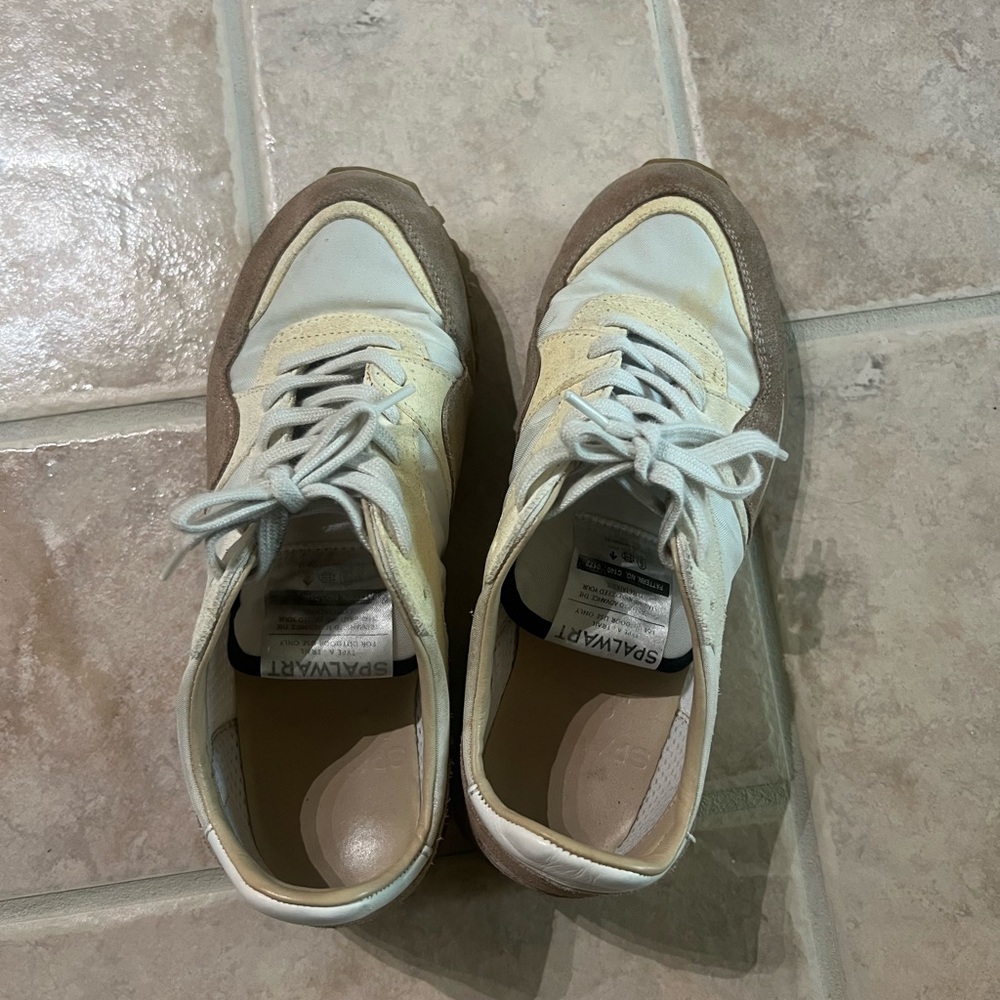 Spalwart Marathon Trail Low Sneakers - White and Sand